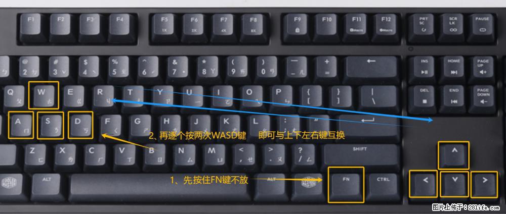 键盘，怎样把wasd键与上下左右方向键互换？ - 生活百科 - 黄山生活社区 - 黄山28生活网 huangshan.28life.net